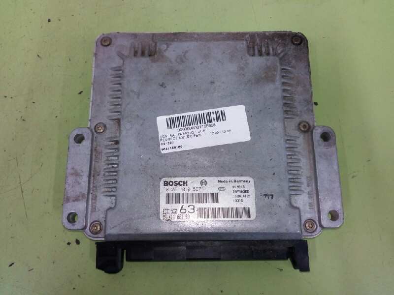 Recambio de centralita motor uce para peugeot 607 (s1) pack referencia OEM IAM 9641188180 0281010567 