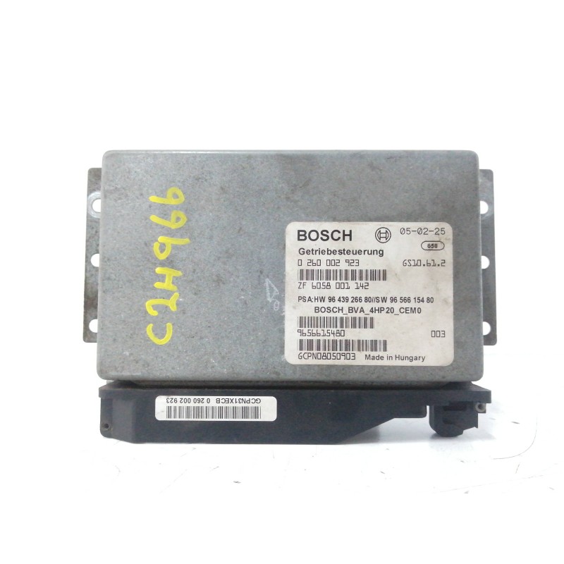 Recambio de centralita cambio automatico para citroën c5 ii (rc_) 2.2 hdi (rc4hxe) referencia OEM IAM 9656615480 0260002923 