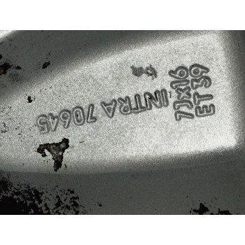 Recambio de llanta para opel omega b 2.5 24v dti cat (y 25 dt / l14) referencia OEM IAM INTRA70645 7JX16 ET39 K837ES17