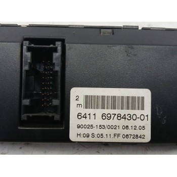 Recambio de mando climatizador para bmw 5 touring (e61) 520 d referencia OEM IAM 64116978430  