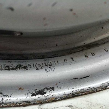 Recambio de llanta para renault trafic (desde 5.89) 2.1 diesel referencia OEM IAM 7700784886 5,5J14FH ET59 