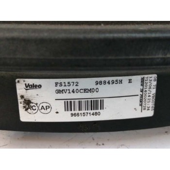 Recambio de electroventilador para peugeot 5008 1.6 e-hdi fap referencia OEM IAM 9661571480  