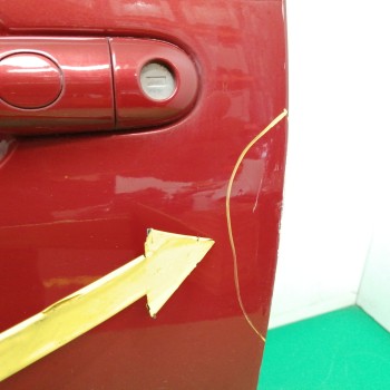 Recambio de puerta delantera izquierda para renault megane ii coupe/cabrio 1.9 dci diesel referencia OEM IAM 7751474924 OBSERVAR