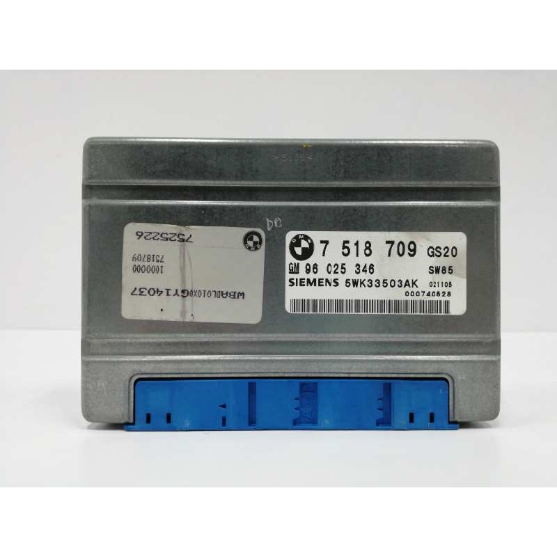 Recambio de centralita cambio automatico para bmw serie 5 berlina (e39) 2.5 24v turbodiesel cat referencia OEM IAM 7518709 96025