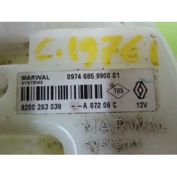 Recambio de aforador para renault clio iii luxe privilege referencia OEM IAM 8200263038 0974685990001 