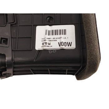 Recambio de rejilla aireadora para kia rio iv (yb, sc, fb) 1.2 cvvt referencia OEM IAM 97480H8000WK LADO IZQUIERDO 