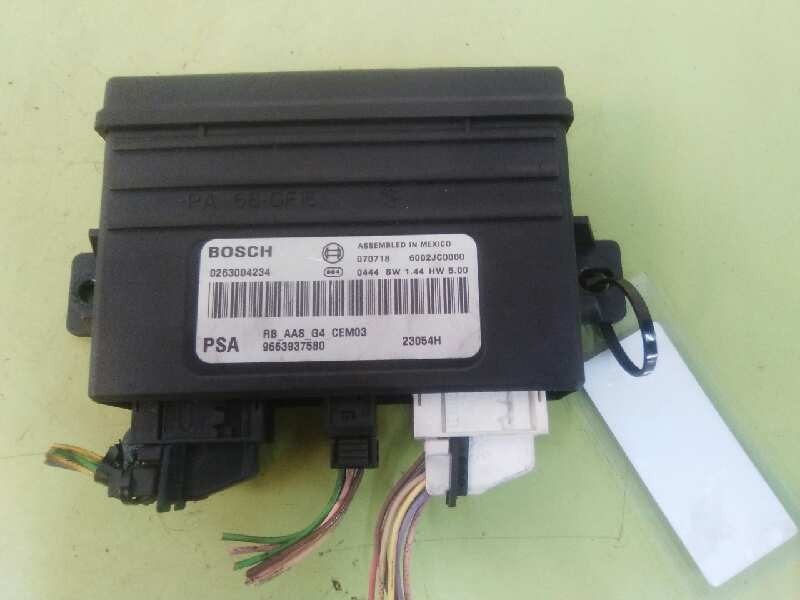 Recambio de modulo electronico para citroën c4 grand picasso exclusive referencia OEM IAM 9663937580 0263004234 