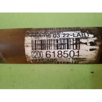 Recambio de transmision delantera izquierda para renault clio iii luxe privilege referencia OEM IAM 8200618501  