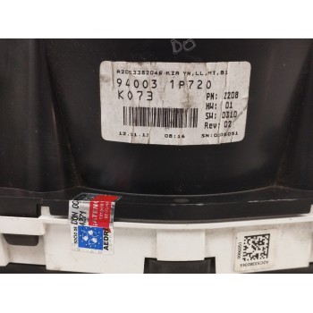 Recambio de cuadro instrumentos para kia venga concept referencia OEM IAM 940031P720  