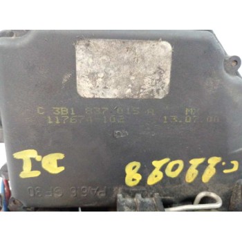 Recambio de cerradura puerta delantera izquierda para volkswagen new beetle (9c1/1c1) 2.0 referencia OEM IAM 3B1837015A  