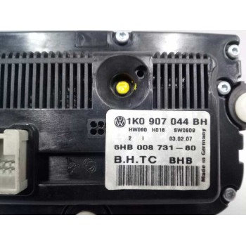 Recambio de mando climatizador para volkswagen golf plus (5m1) 1.9 tdi referencia OEM IAM 1K0907044BH 5HB00873180 