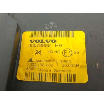 Recambio de faro derecho para volvo s40 ii (544) 1.6 d referencia OEM IAM 30678899 0301198202 