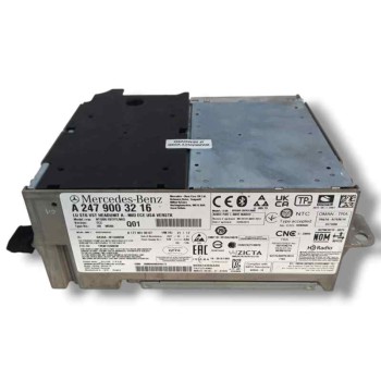 Recambio de sistema audio / radio cd para mercedes-benz gla (h247) gla 200 d (247.712) referencia OEM IAM A2479003216  
