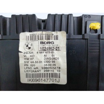 Recambio de cuadro instrumentos para bmw serie 1 berlina (e81/e87) 120d referencia OEM IAM 6961477 102495221 