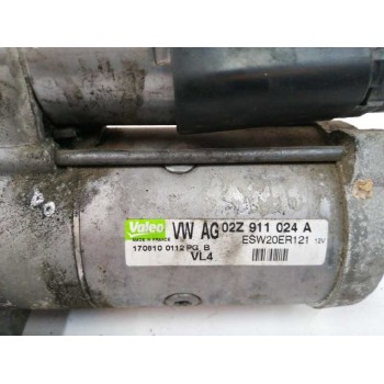 Recambio de motor arranque para volkswagen golf vi (5k1) 1.6 tdi dpf referencia OEM IAM 02Z911024A  