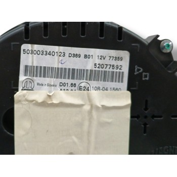 Recambio de cuadro instrumentos para fiat 500 x (334) 1.6 16v cat referencia OEM IAM 52077592  