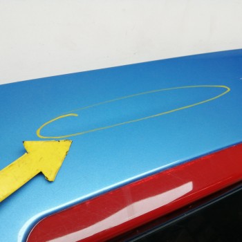 Recambio de porton trasero para renault megane iii berlina 5 p 1.6 16v referencia OEM IAM  OBSERVAR FOTOS 