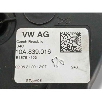 Recambio de cerradura puerta trasera derecha para seat arona (kj7, kjp) 1.0 tsi referencia OEM IAM 10A839016  