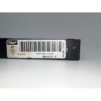 Recambio de resistencia calefaccion para renault megane ii berlina 3p 1.5 dci diesel referencia OEM IAM 664447A ELEMENTO CALEFAC