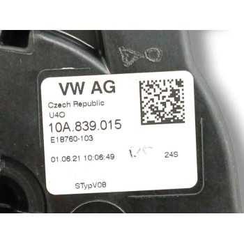 Recambio de cerradura puerta trasera izquierda para seat arona (kj7, kjp) 1.0 tsi referencia OEM IAM 10A839015  