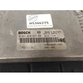 Recambio de centralita motor uce para renault trafic caja cerrada (ab 4.01) 1.9 diesel referencia OEM IAM 8200119842 0281010633 