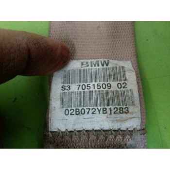 Recambio de cinturon seguridad trasero izquierdo para bmw x5 (e53) 3.0d referencia OEM IAM 7051509  