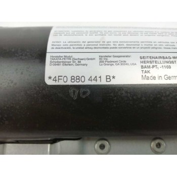 Recambio de airbag lateral trasero izquierdo para audi a6 allroad quattro (4fh) 3.0 v6 24v tdi referencia OEM IAM 4F0880441B  