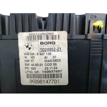 Recambio de cuadro instrumentos para bmw serie 1 berlina (e81/e87) 2.0 16v diesel cat referencia OEM IAM 6947136 102495221 