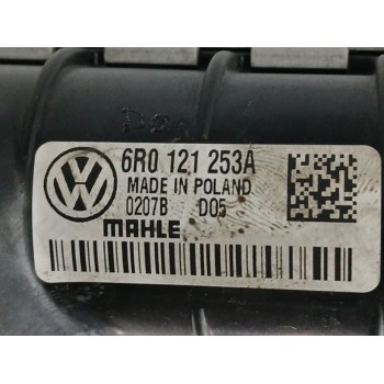 Recambio de radiador agua para seat ibiza (6p1) reference referencia OEM IAM 6R0121253A  