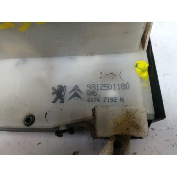 Recambio de cerradura puerta trasera derecha para peugeot 2008 (--.2013) 1.6 blue-hdi fap referencia OEM IAM 9812501180  