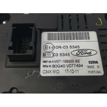 Recambio de pantalla multifuncion para ford focus iii 1.6 tdci referencia OEM IAM AM5T18B955BE  