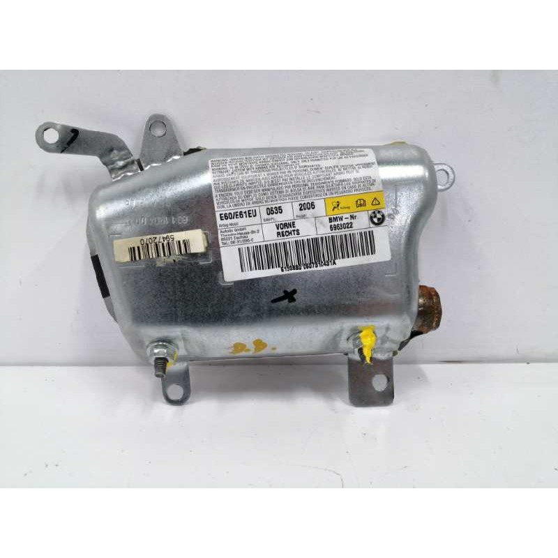 Recambio de airbag lateral delantero derecho para bmw serie 5 berlina (e60) 2.0 16v diesel referencia OEM IAM 6963022  
