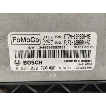 Recambio de centralita motor uce para ford tourneo courier (c4a) 1.5 tdci cat referencia OEM IAM FT7A12A650ME 0281032720 F1F112B