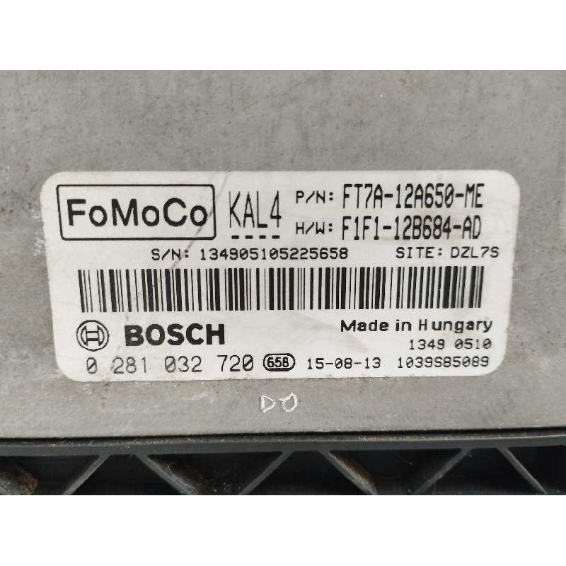 CENTRALITA MOTOR UCE 0281032720 F1F112B684AD
