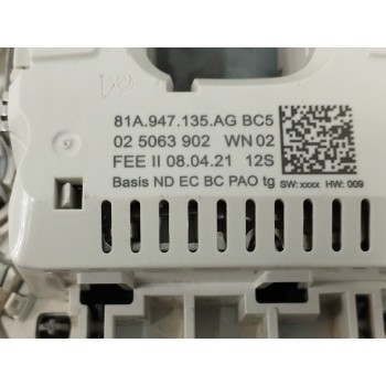 Recambio de luz interior para audi q2 (gab) 2.0 16v tdi referencia OEM IAM 81A947135AG  