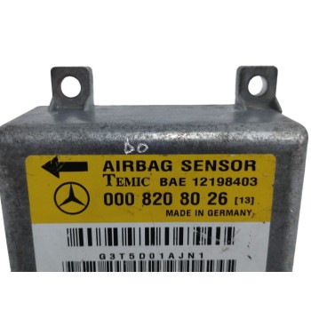 Recambio de centralita airbag para mercedes-benz clase c (w202) berlina 180 (202.018) referencia OEM IAM 0008208026  