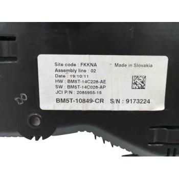 Recambio de cuadro instrumentos para ford c-max ii (dxa/cb7, dxa/ceu) 1.6 tdci referencia OEM IAM BM5T10849CR OBSERVAR FOTO 