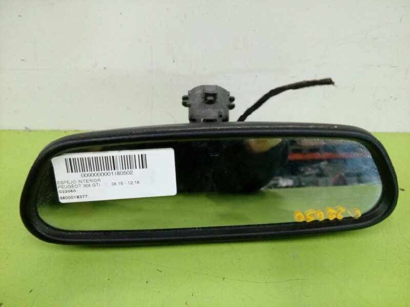 Recambio de espejo interior para peugeot 308 gti referencia OEM IAM 9800018377  
