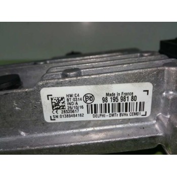 Recambio de modulo electronico para peugeot 308 gti referencia OEM IAM 9819598180 START STOP 