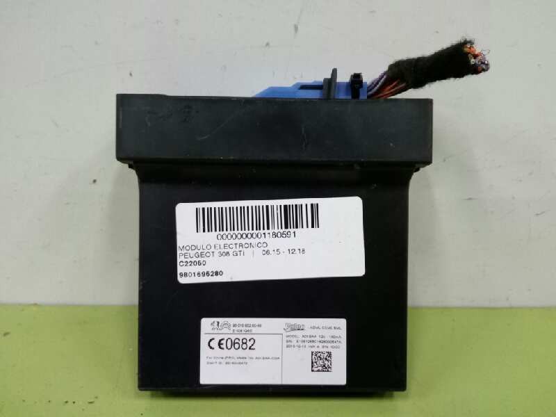 Recambio de modulo electronico para peugeot 308 gti referencia OEM IAM 9801695280  