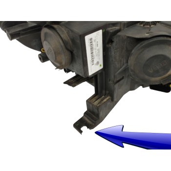 Recambio de faro izquierdo para volkswagen caddy furgón/kombi 2.0 tdi referencia OEM IAM 2K8941005 SOPORTE DAÑADO OBSERVAR FOTO