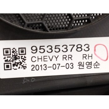 Recambio de guarnecido puerta trasera derecha para chevrolet trax 1.7 diesel cat referencia OEM IAM 95353783  