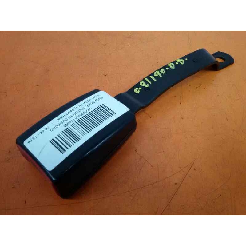 Recambio de enganche cinturon derecho para seat ibiza (6l1) sport rider referencia OEM IAM 6Q0857756DFCN DELANTERO 