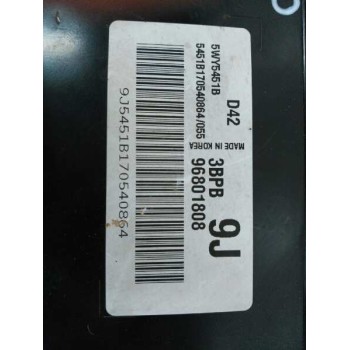 Recambio de centralita motor uce para chevrolet matiz s referencia OEM IAM 96801808  