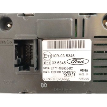 Recambio de pantalla multifuncion para ford tourneo courier (c4a) 1.5 tdci cat referencia OEM IAM ET7T18B955BC  