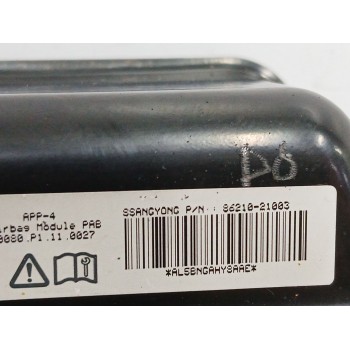 Recambio de airbag delantero derecho para ssangyong rodius ii 2.2 xdi referencia OEM IAM 8621021003  