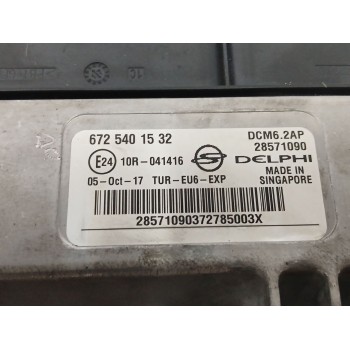 Recambio de centralita motor uce para ssangyong rodius ii 2.2 xdi referencia OEM IAM 6725401532  2851090