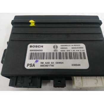 Recambio de modulo electronico para citroën c5 station wagon 2.0 hdi fap cat (rhr / dw10bted4) referencia OEM IAM 9663821780 026
