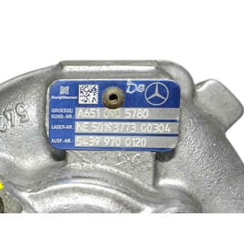 Recambio de turbocompresor para mercedes-benz clase c (w204) familiar c 220 t cdi blueefficiency (204.202) referencia OEM IAM A6