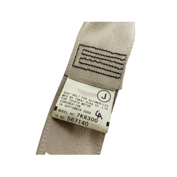 Recambio de cinturon seguridad trasero izquierdo para lexus rx 3.5 v6 cat referencia OEM IAM 7K8300  